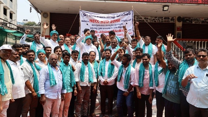 Paalaabhishekam Ceremony in Honour of Telangana CM