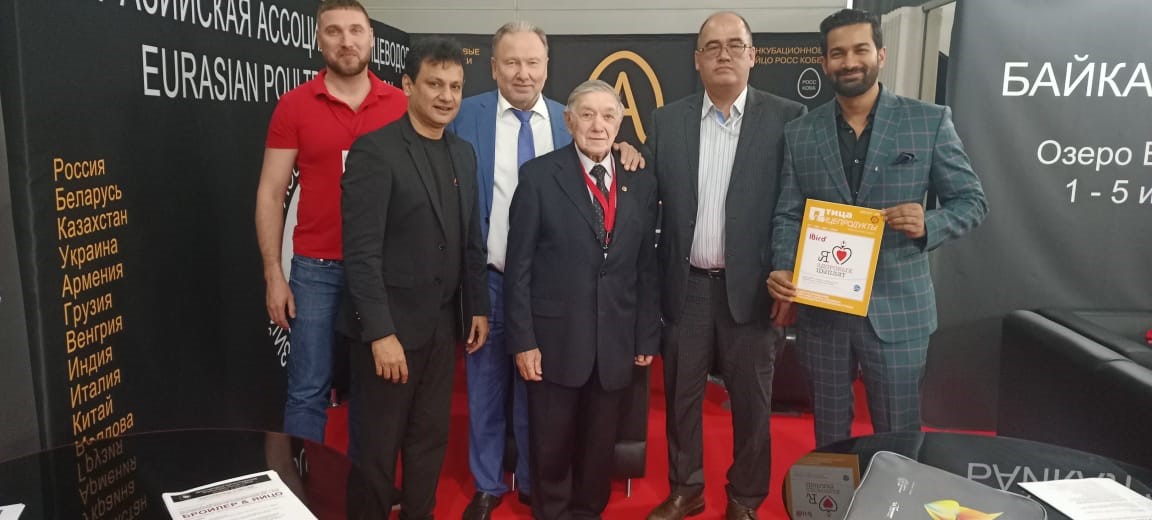 Mr. Gushchin Viktor Vladimirovich with Mr Uday Singh Bayas, President, IPEMA