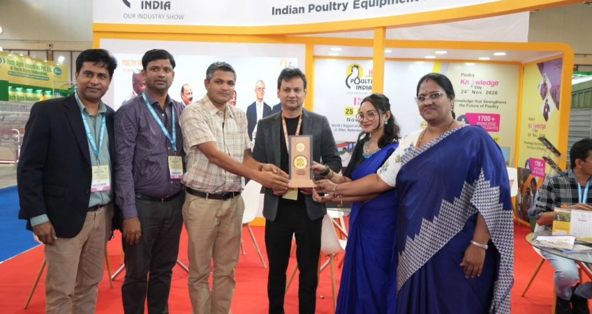 IPEMA–Poultry India Honoured with Exhibitor Award at the 12th Kolkata International Poultry Fair 2026