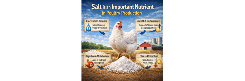 Importance of Salt in Poultry Feed