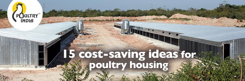 15 cost-saving ideas for poultry housing